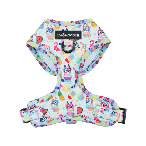 HARNESS ADJUSTABLE - BEACH BLUEY