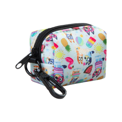 WASTE BAG COVER - BEACH BLUEY