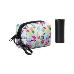 WASTE BAG COVER - BEACH BLUEY