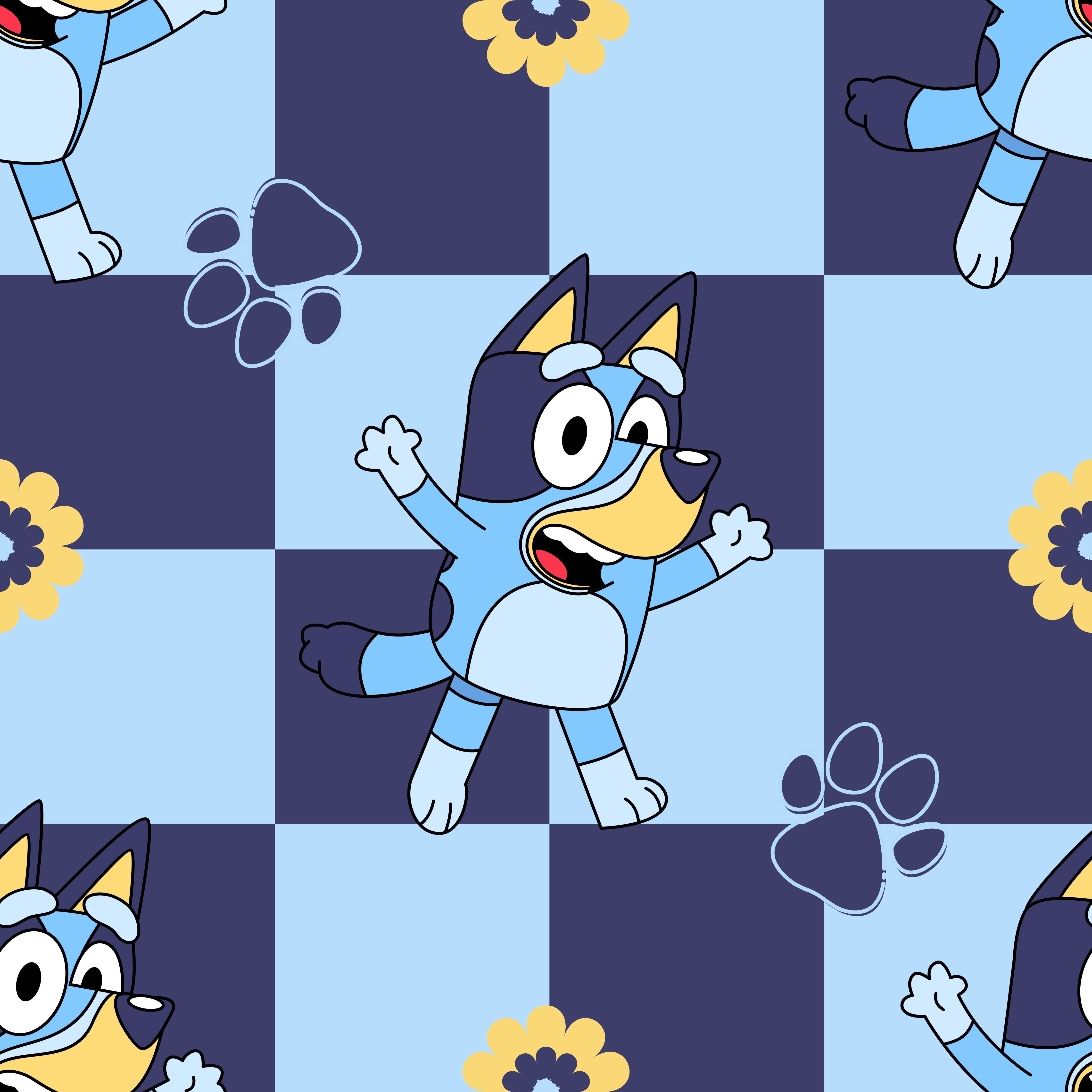 TWOMOODLES BOW TIE - TRUE BLUEY