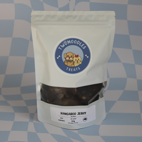 KANGAROO JERKY PIECES (ROO CHEWS)