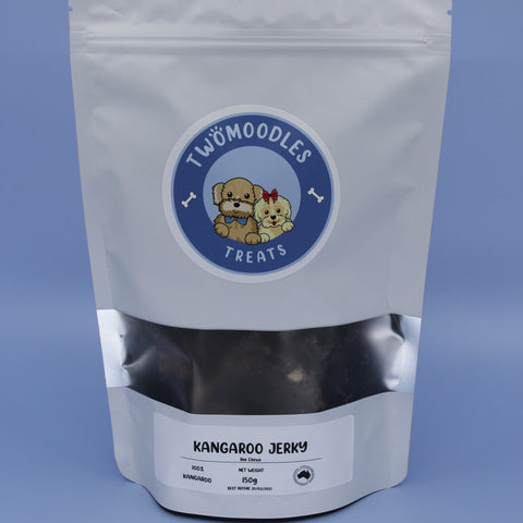 KANGAROO JERKY PIECES (ROO CHEWS)