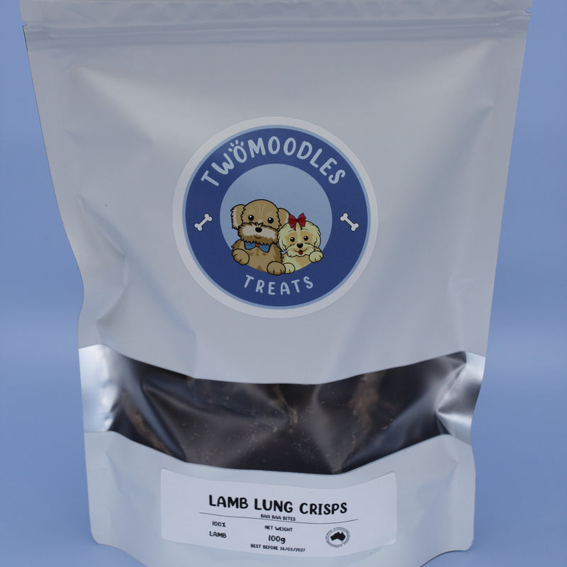 LAMB LUNG CRISPS (BAA BAA BITES)