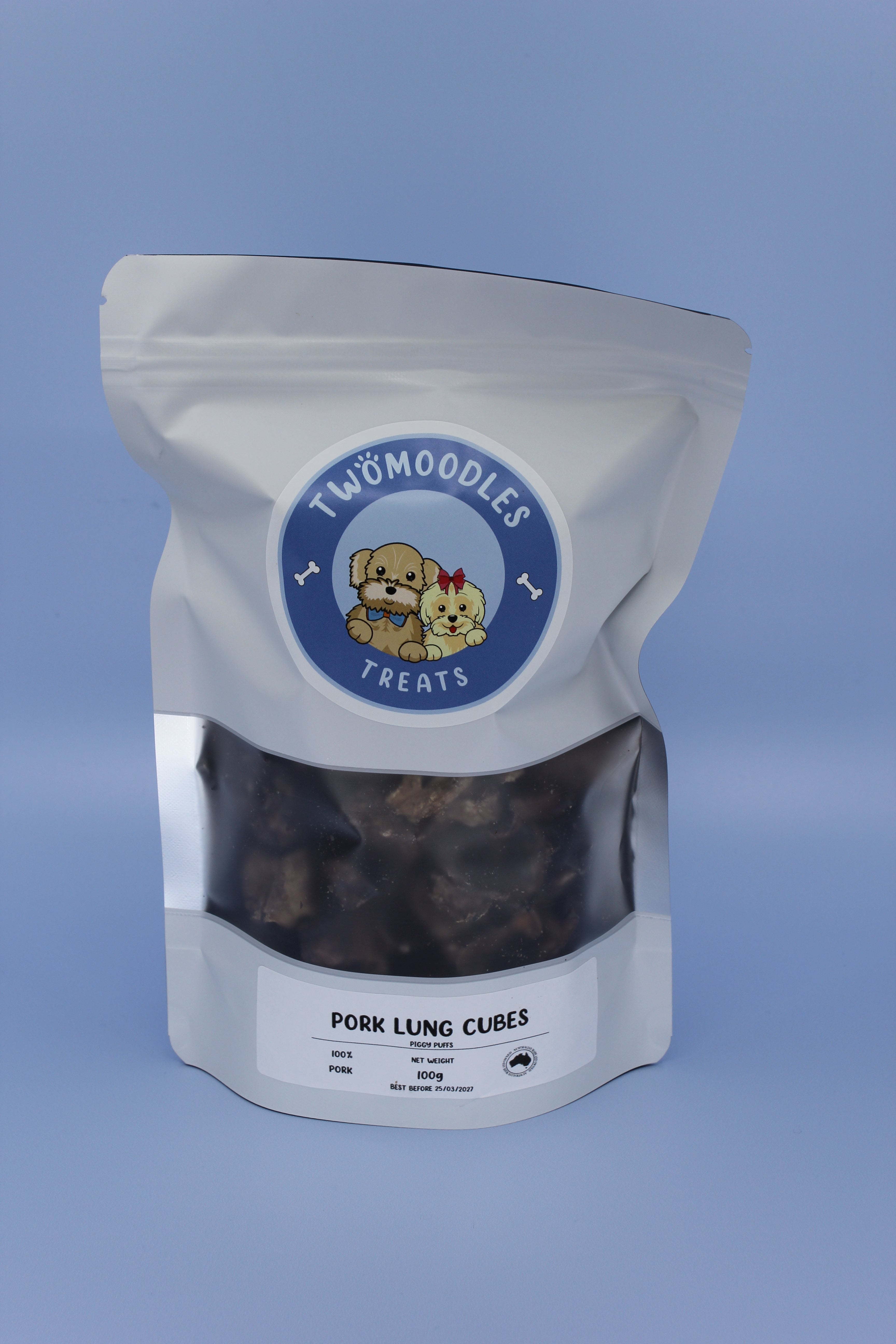 PORK LUNG CUBES (PIGGY PUFFS)